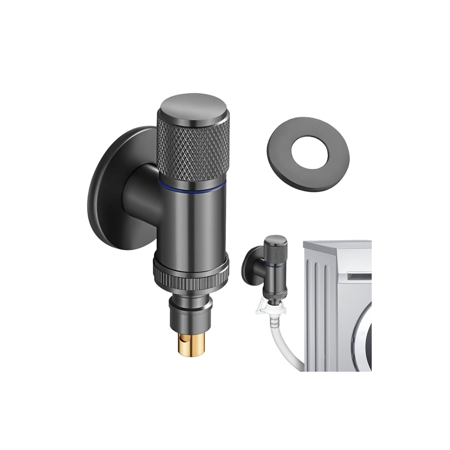 Washing Machine Faucet, Water Spigot with Hose Handle, Washing Machine Tap, Dishwasher Angle Valve, Laundry Tap-image-29