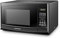 Vista 4 de Horno de microondas empotrado con kit de accesorios, negro, 0.9 pies cúbicos. - RV-980B