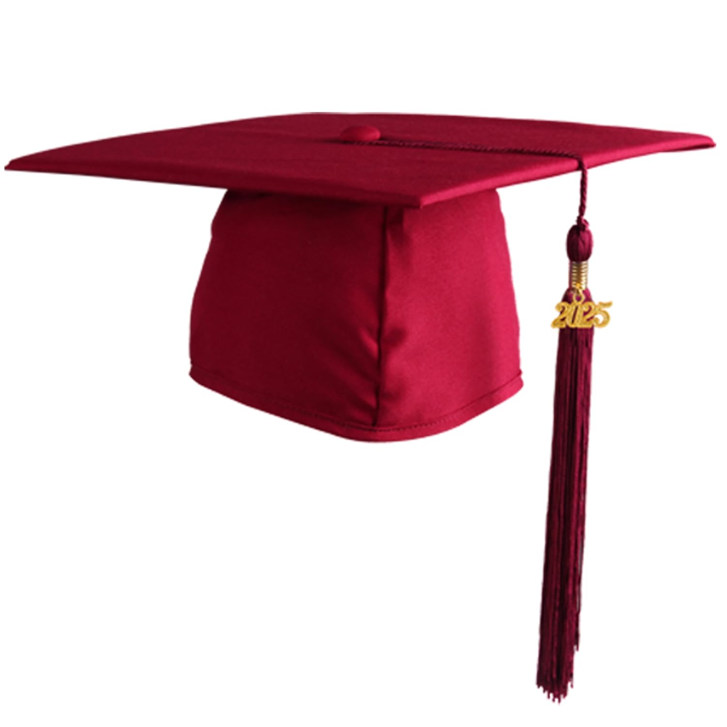 OSBO GradSeason Unisex Adult Matte Graduation Cap with 2025 Tassel for High School and College