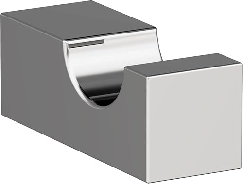 Vista 228 de Amerock BH3608226 Toallero cromado Toallero de 6-1/2 pulgadas (6.496 in) de longitud Monumento Toallero de mano para pared de baño Soporte