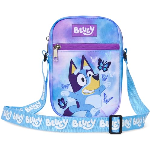 Bluey Purse for Girls Toddlers Shoulder Bag Crossbody Bag Cute Gifts for Girls (Bluey Butterfly).