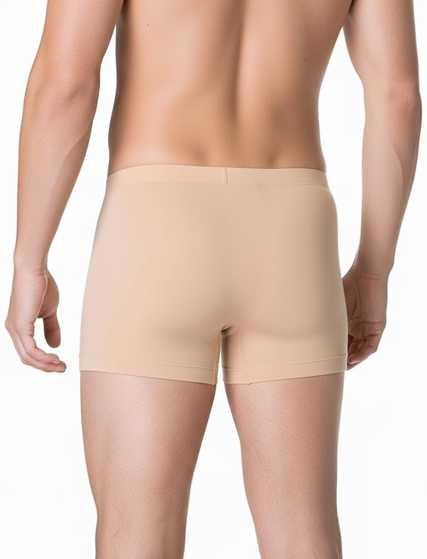 Boxer invisibili, color carne