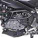 Produktbild GP Kompozit Für Pulsar NS 200 2011-2022 Kompatibler Motorschutz Sturzbügelschutz Schwarz