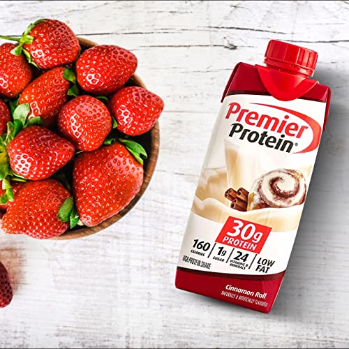 High Protein Shakes Strawberry 6 Pack In The Award Box Packaging 11 Fl. Oz Each #TOP5