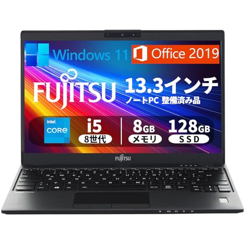 yςݕizm[gp\R FUJITSU U939/13.3^tHD/Win 11/MS Office 2019/8Corei5-8250U/ 8GB/SSD 128GB/WIFI/Type-C/HDMIΉ/WEBJ/ݒ