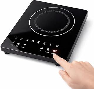 Drumstone (𝐄𝐱𝐥𝐮𝐬𝐢𝐯𝐞 𝟐𝟎 𝐘𝐞𝐚𝐫𝐬 𝐰𝐚𝐫𝐫𝐚𝐧𝐭𝐲) Drumstone 2000W Induction Cooktop : Fast Heating Portable Stove : Touch Control : Energy Efficient Glass Top for Home Kitchen