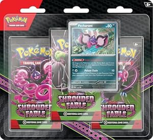Pokémon TCG Scarlet & Violet Shrouded Fable 3-Pack Blister