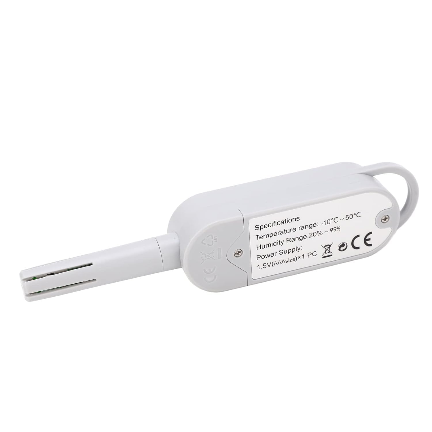 R-TEK Digital Hygrometer 2 in 1 Digital Temperature Humidity Meter Handheld Temperature Humidity Meter Min/Max Value, Data Hold C/F Digital Psychrometer for Industry, Agriculture etc - Image 3 thumbnail