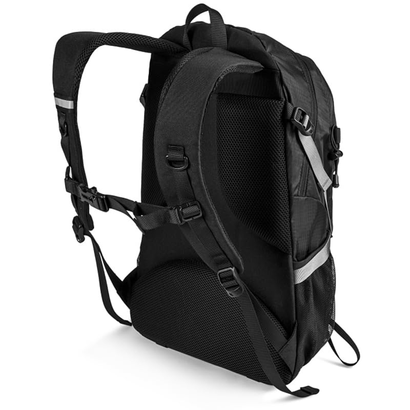 Skoda 000087327S Rucksack Backpack, mit Motorsport Schriftzug, schwarz