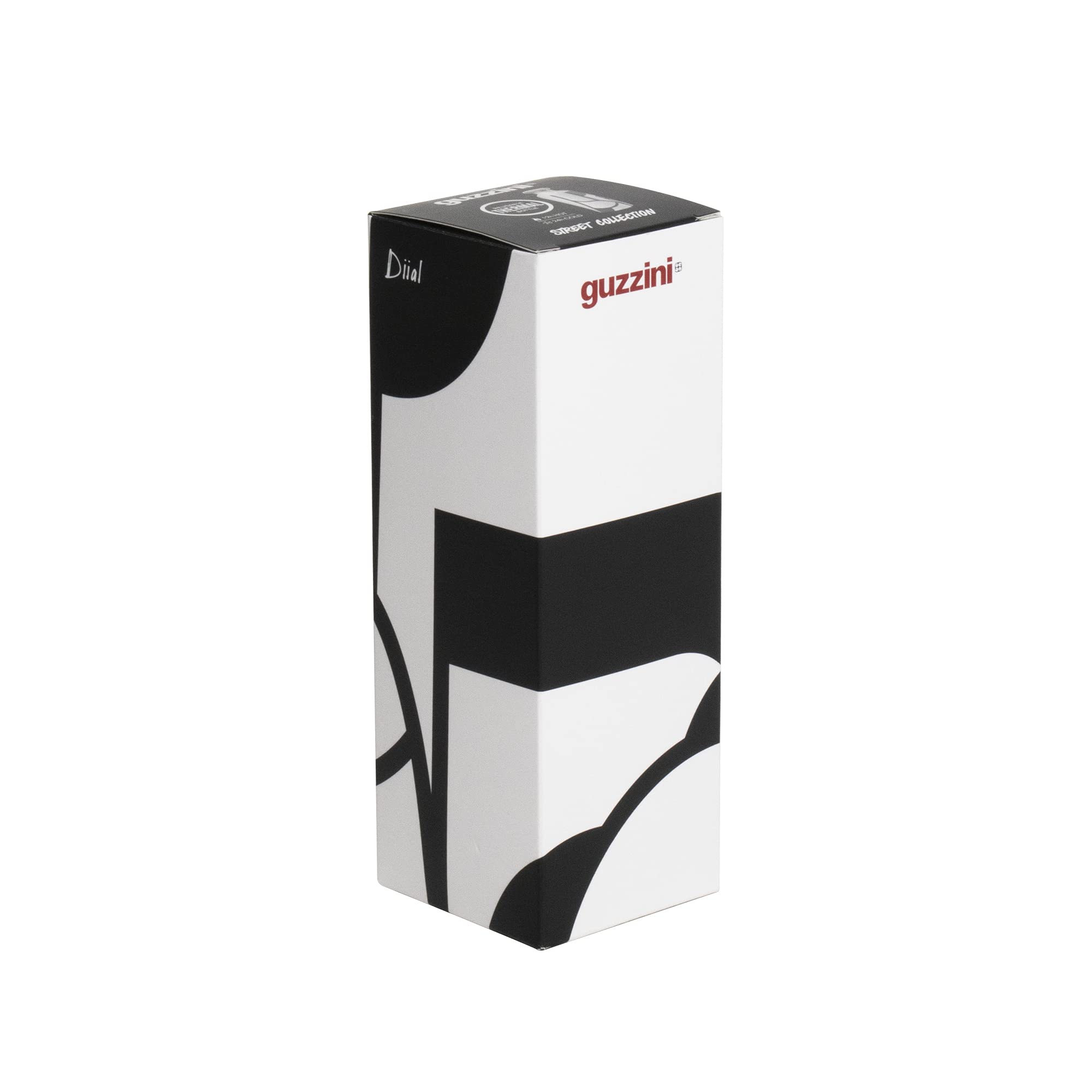 Guzzini - On The Go, STREET BOTTLE, Gourde isotherme de Voyage - Multicolore, Ø 7,3 x h21,2 cm | 500ml - 1167D952