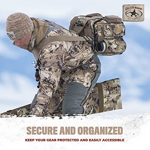 Rig'em Right Waterfowl Shell Shocker Xlt Duck Hunting Blind Bag With Molded Ammo Compartments, Sunglasses Case, Drink Holder And More (Gore Optifade Timber Camo) #TOP6