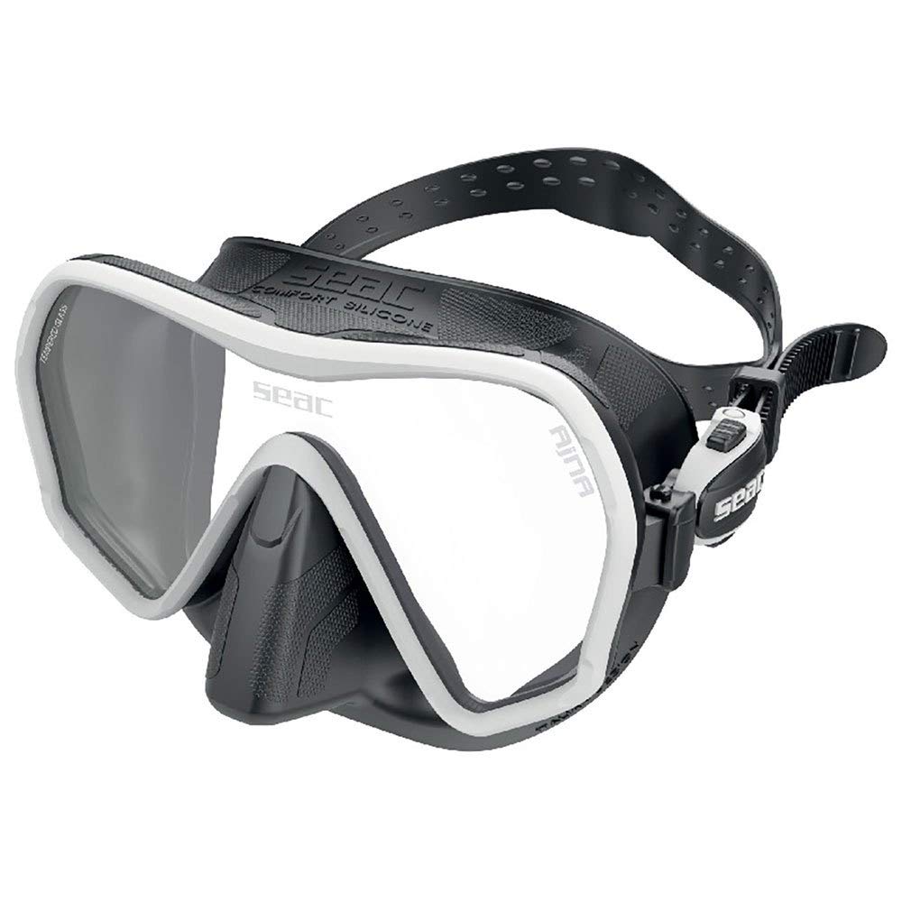 SEAC Ajna, frameless Scuba Diving Mask with wide view, 100% silicone skirt — image 1