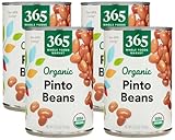 365 by Whole Foods Market, Organic Pinto Beans, 15.5 Ounce (Pack of 4)