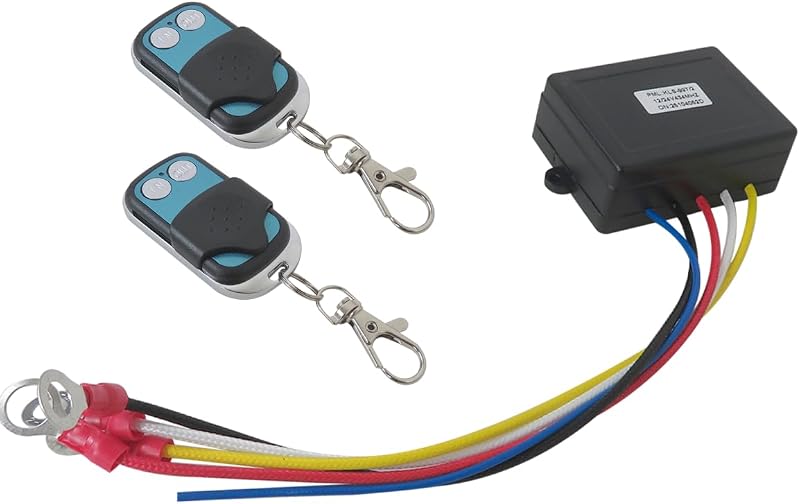 Innovative 2-Pack Waterproof Wireless Winch Remote Control, 100FT Range Universal Handset Fit for SMITTYBILT: XRC3.0