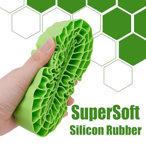 INJORA 4PCS Silikonkautschuk-Einsatzschaum für 132-134mm (5,25 OD) 2,2 Reifen