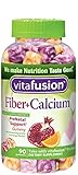 Vitafusion Fiber Plus Calcium Prenatal Support Gummy Vitamins, 90 Count