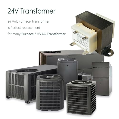 Image of 4011F-3 120V to 24V Furnace Transformer Compatible with Trane, Goodman, Amana HVAC Furnaces, 24 Volt Transformer 50 /60Hz 40VA Replaces TRR01729 TRR1729 TRR00784 TRR-0784 TRR0784 TRR-1816