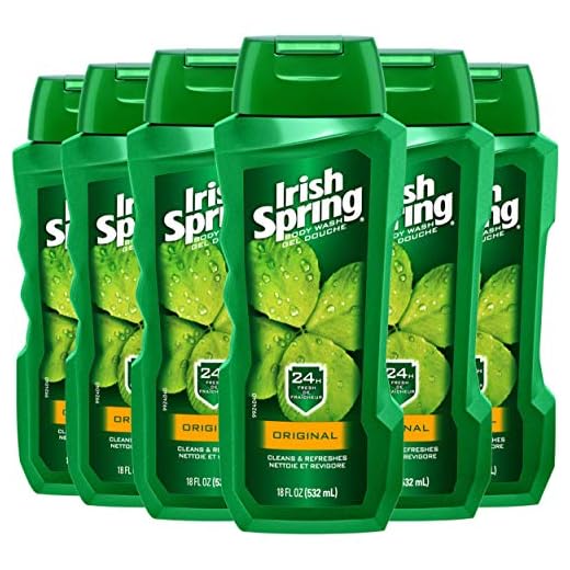 Irish Spring Body Wash, Original, 18 Fl Oz (Pack of 6)
