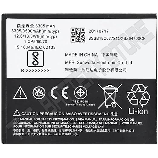 Image of THE BATTERY STORE Original GK50 Battery for Motorola E3 Power PA4C0020IN / PA4C0009IN Battery with 1 Year Warranty**** (V90)