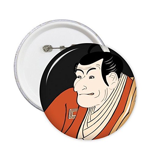 Style japonais Ukiyo sur vos vêtements : 5 badges ronds personnalisés pour votre look