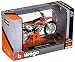 Bburago Die-cast Model - KTM 450 SX-F 2014 Motorbike - 1: 18 Scale - 51072, Multicolor