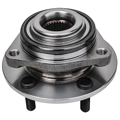 Image of Detroit Axle - Pair Rear Wheel Bearing Hubs for 1997 1999 2000 2001 Plymouth Prowler 2001 2002 Chrysler Prowler, 2 Driver and Passanger Side Wheel Bearing and Hubs Assembly Replacement