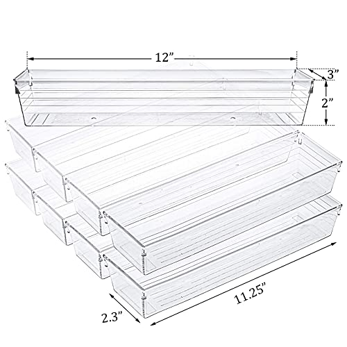 Bandejas organizadoras de cajones para escritorio y cocina: mantén tu rutina diaria ordenada 8