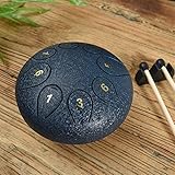 ❤ Anwendbar auf verschiedene Felder, einschließlich Musikbildung, psychische Heilung, Yoga-Meditation usw. Zungentrommel ist auch ein tolles Geschenk für Freunde, Familie und sich selbst ..