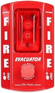 Evacuator Construction Site Fire Sitemaster Push Button Alarm