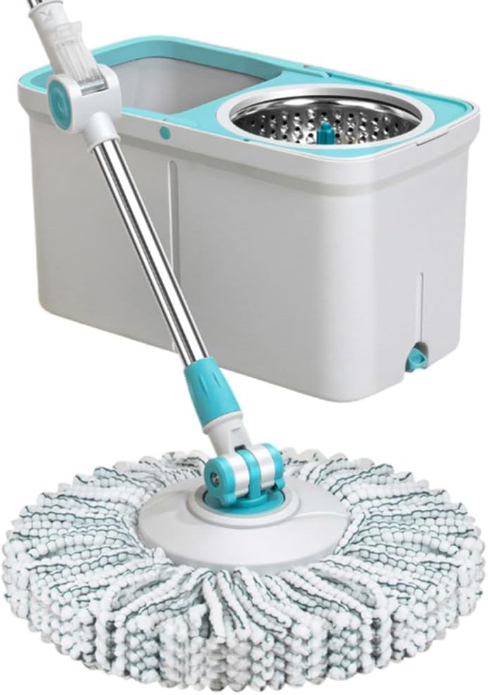 楽天市場】回転モップ 業務用 本体 替え モップ 水拭き 水切り 水切りバケツ 掃除 モップクリーナー モップ絞り 洗浄 バケツ フロアモップ  マイクロファイバー フローリング 床掃除 キレイな水でWASHモップ KMT-CW アイリスオーヤマ * : OA'Z バケツ付き回転モップ、ツインパワー絞りシステム、セルフクリーニング＆自動脱水フットペダル、家庭用効率的な床クリーナー