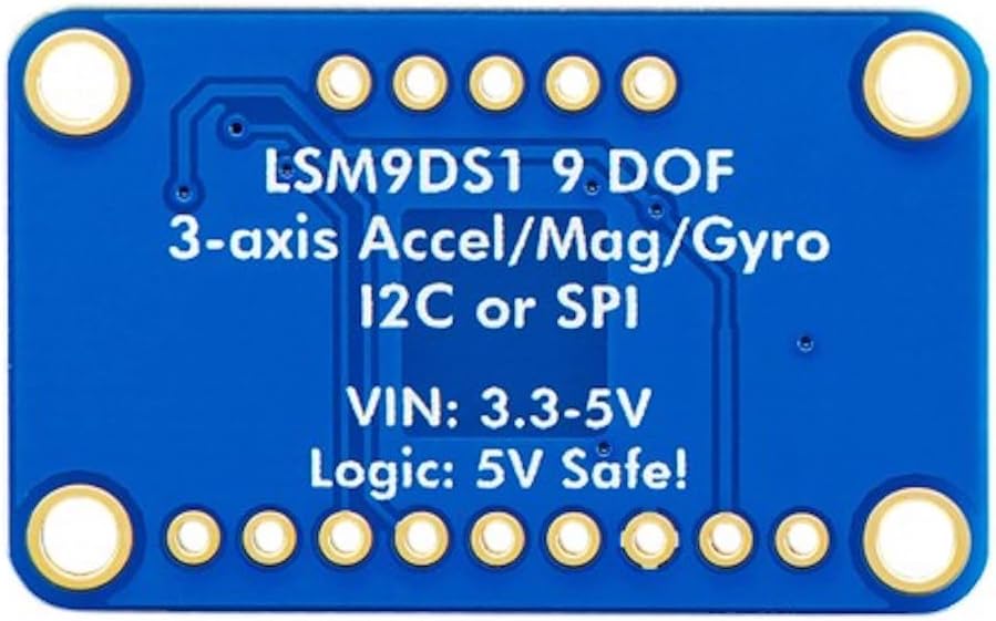 Adafruit (PID 3387) 9-DOF Accel/Mag/Gyro+Temp Breakout Board - LSM9DS1