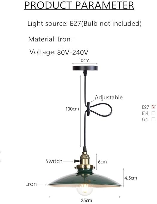 huihuijia Licht Shades Plafond Licht Hanger Lamp Shades Plafonds Slaapkamer Hanger Verlichting Plafond Industriële Hanglamp Lamp Shades Voor Plafond red photo 3