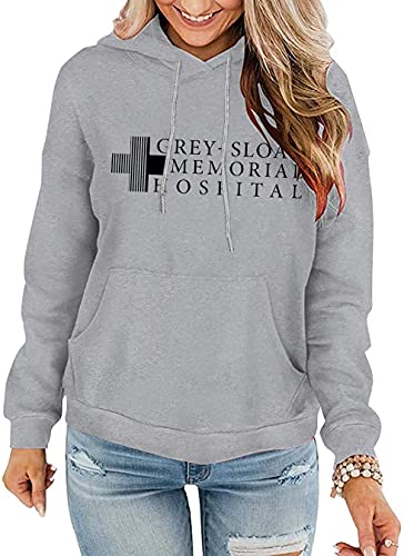 Aeurplt Womens Teen Girls Funny Cute Graphic Hoodie Fall Winter Cozy Fleece Hooded Sweatshirt Pullover Tops #TOP4