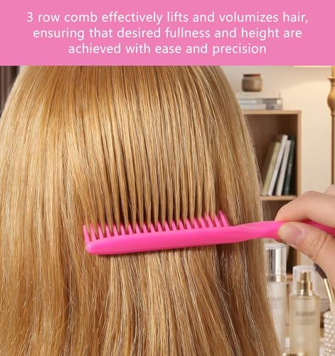 Pack 4 Peines 3 Filas para Cabello Natural miniatura 6