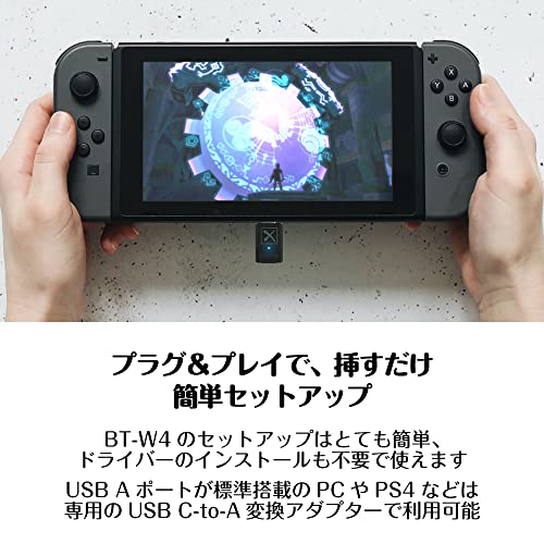CREATIVE Creative BT-W4 Bluetooth トランスミッター USB オーディオ/チャット用アナログマイク付 aptX Adaptiveモデル HP-BTW4 の商品画像 2