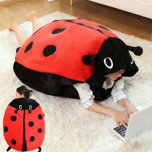 FSXZA Wearable Ladybug Pillow