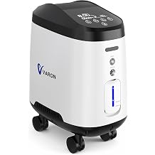 Health Oxygen Machine 1-9/min Wheelchair Portable Oxygen Generator, At 1/2 L/min, the Concentration is 93%   3% Suitable for Travel Use