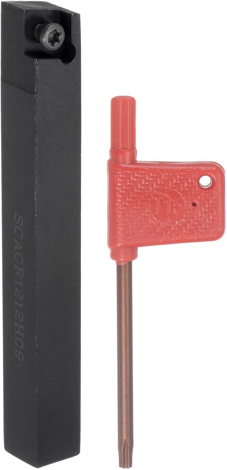 Toolparts And Accessories 15/32" Lathe Indexable Carbide Turning Tool Holder SCACR1212H09 CNC 90 (#CN#130824-05188)