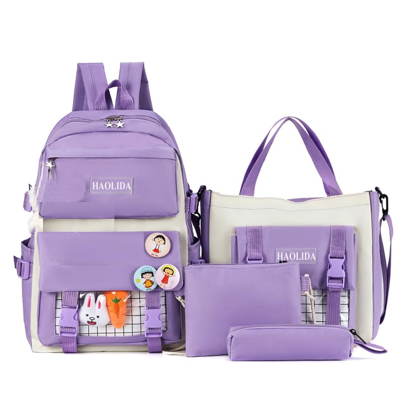 4Pc Stylish Multifunctional Changing Diaper Bag with Large Capacity, Waterproof Design, Stroller Strap | Printed, Green-image-32