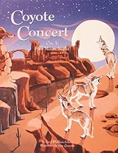 Coyote Concert on a Full Moon Night