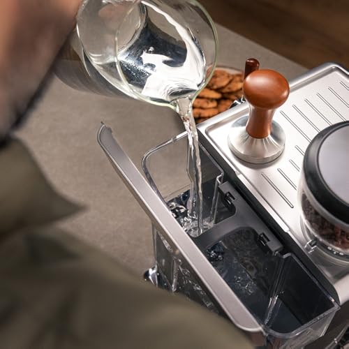 Cecotec Macchina Espresso Barista Power Espresso 20 Barista Steel & Grind. 2200W, 20Bar, Macinacaffè Conico, 2.1L Serbatoio Acqua, 180G Caffè, 30 Livelli, Thermoblock, Doppio Braccio, Accessori - 9