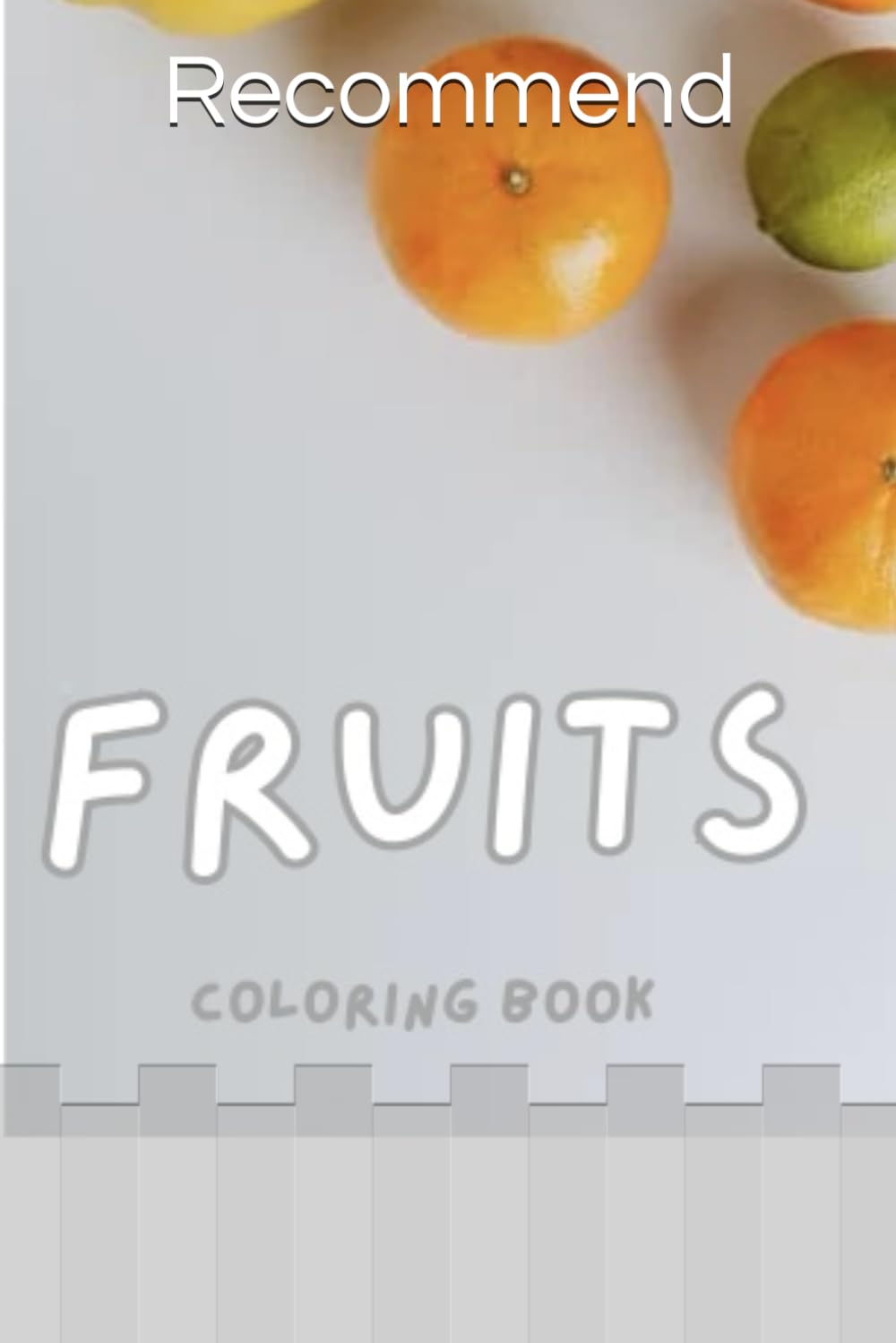 Children's coloring book Fruit Edition