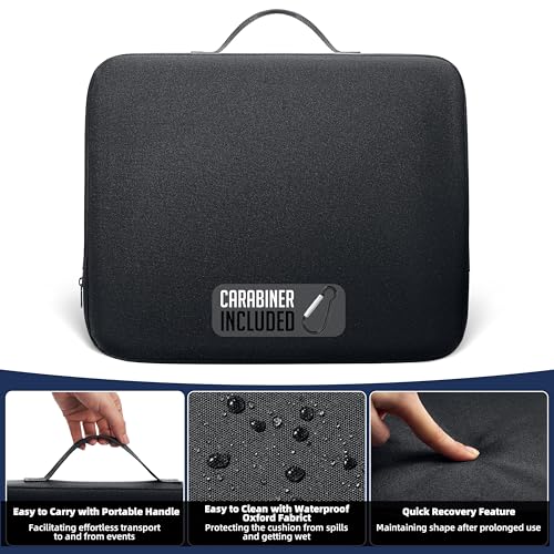 image for SeatyLife Extra Thick Stadium Seat Cushion – Waterproof 2.8