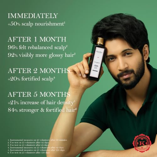 Image of BRINGARAS BALANCING SCALP & HAIR OIL 100 ML | Stimulates Hair Growth | Rebalances Scalp Health