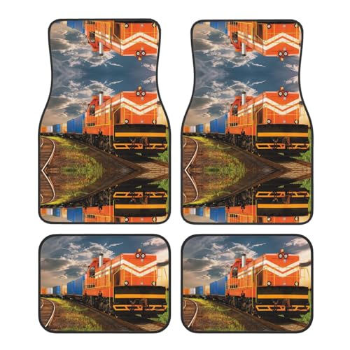 Tapis de voiture train de marchandises lot de 4 universels