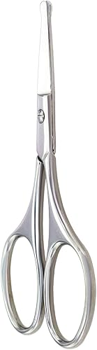 Miniatura 6 de Motanar - Tijeras para recortar el pelo de la nariz, punta redonda de 3.4 pies, tijeras para orejas y cejas, bigote de barba, multiusos, herramienta