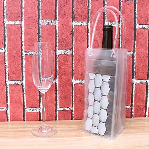 YARNOW Bolsa para vinho congelável, bolsa para vinho champanhe, refrigerador de garrafa de vinho em
