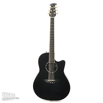 Ovation Celebrity CC28 Acoustic-electric Guitar, Black