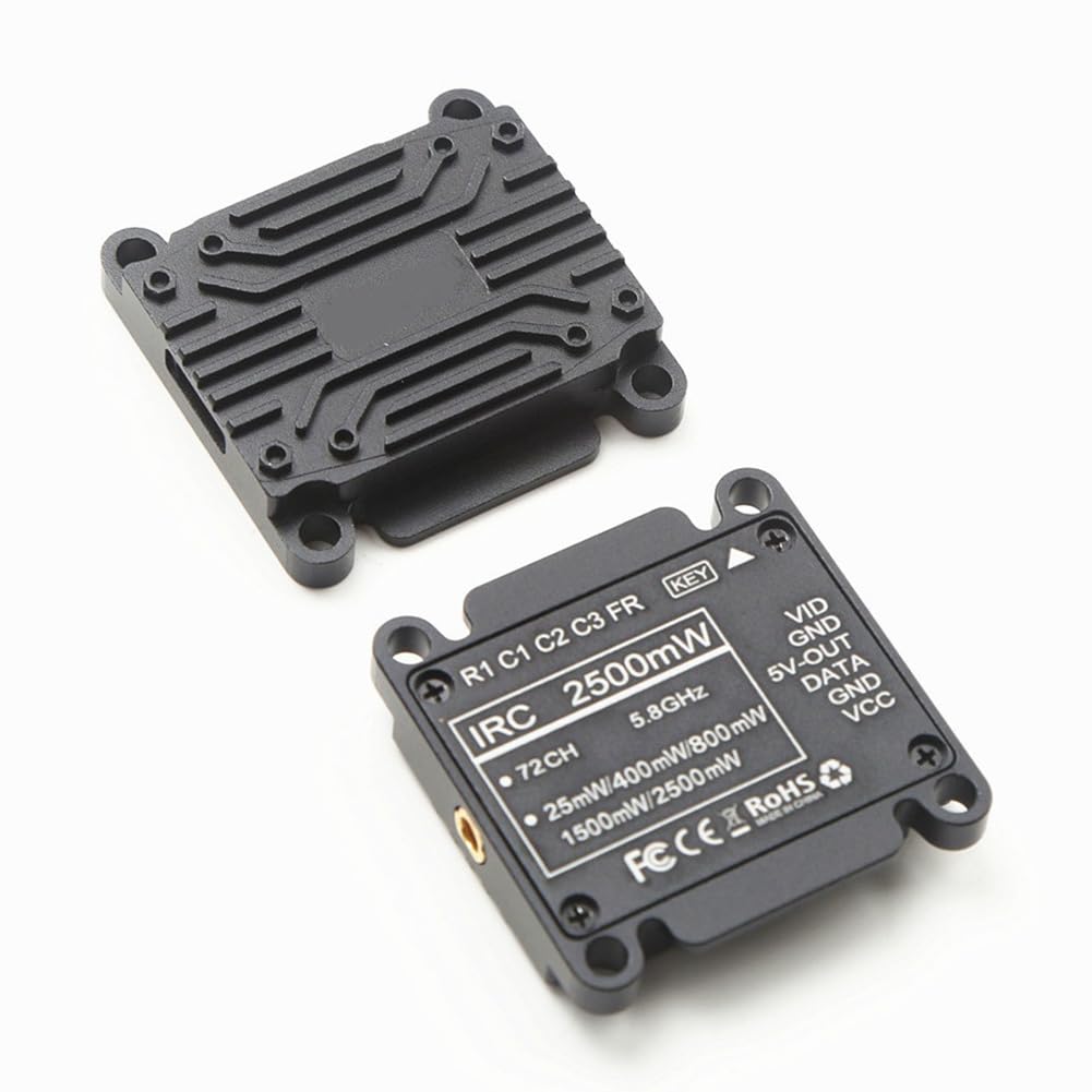 Trasmettitore Video FPV 5.8G 2.5W VTX 72CH MMCX con Antenna per Droni da FPV A Lungo Raggio