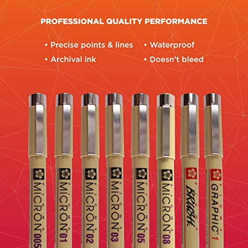 SAKURA Pigma Micron Fineliner y Gelly Roll - 14 unidades miniatura 6